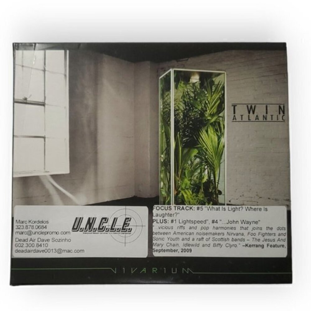 Twin‎ Atlantic - Vivarium [2009 Promotional CD]